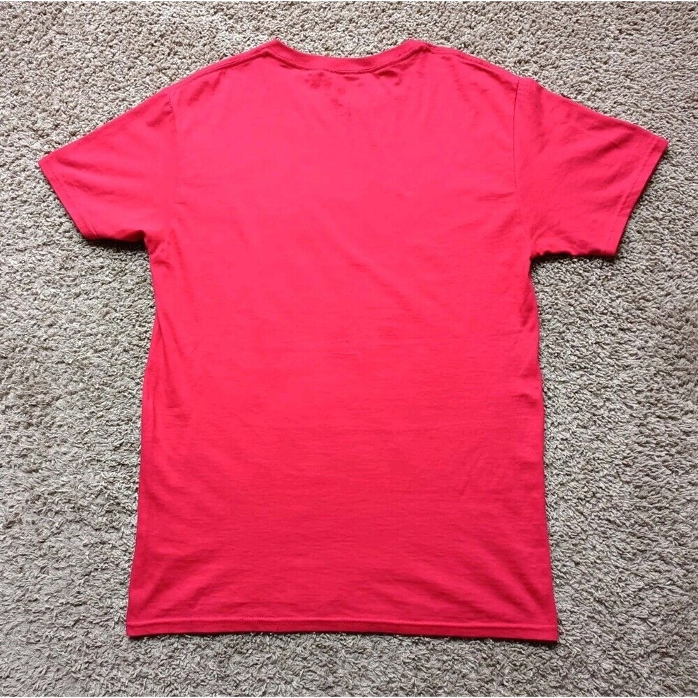 Nas T-Shirt Men's Small 90s Rap Graphic Red Short Sleeve - Picture 4 of 6